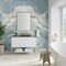 James Martin Vanities 47.3'' Single Vanity, Glossy White, Champagne Brass Base w/ Charcoal Black Composite Stone Top 805-V47.3-GW-CB-CH - alternate 13